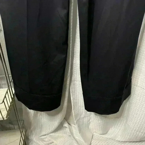 RARE Escada ELEMENTS Women’s Black PURE NEW Wool Wide Leg Pants | DE 38 or US 8 - Picture 7 of 13